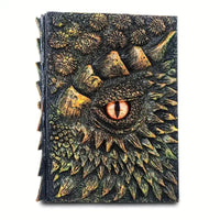 3D Dragon Eye Embossed Journal - Bear Hugs