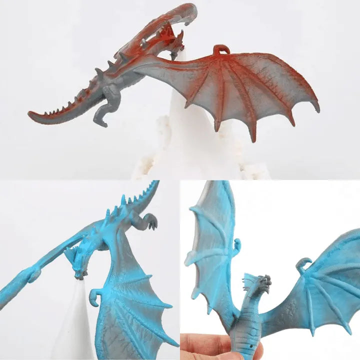 3D Flying Dragon and Castle Night Lamp - Bear Hugs