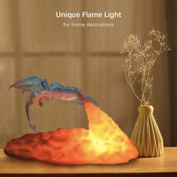 3D Flying Fire and Frost Dragon Night Light - Bear Hugs