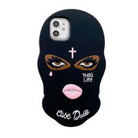 3D Funny Thug Face Phone Case (For iPhones) - Bear Hugs