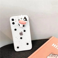 3D Glowing Cow Light On Case (For iPhones) - Bear Hugs