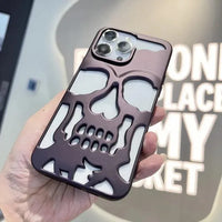 3D Hollow Skull Phone Case (For iPhones) - Bear Hugs