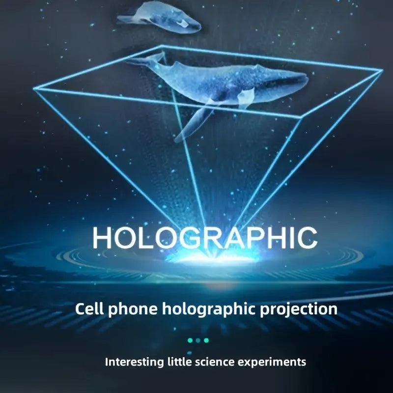 3D Holographic Phone Projector - Bear Hugs