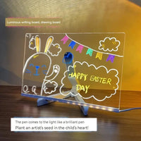 3D Luminous Glow Noteboard (Mono and Colour Options) - Bear Hugs