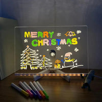 3D Luminous Glow Noteboard (Mono and Colour Options) - Bear Hugs