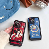 3D Mickey Donald Case with Stand for All iPhone Models - Bear Hugs