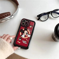 3D Mickey Donald Case with Stand for All iPhone Models - Bear Hugs