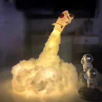 3D Mini Rocket Night Lamp - Bear Hugs