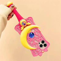 3D Moon Wand Holder Case (For iPhones) - Bear Hugs