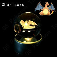 3D Pokemon Crystal Pokeball Night Lamp - Bear Hugs