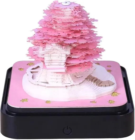 3D Rip Away Beautiful Tree Memo Calendar - Bear Hugs