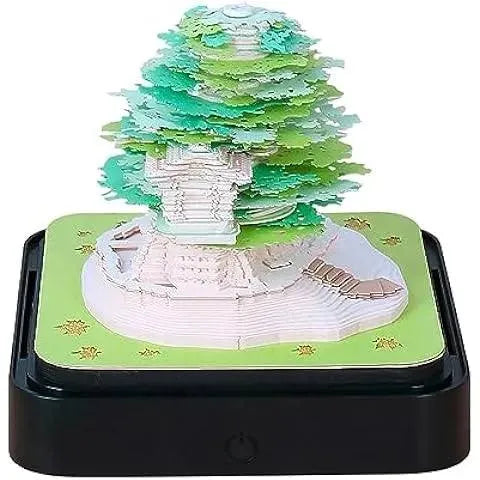 3D Rip Away Beautiful Tree Memo Calendar - Bear Hugs