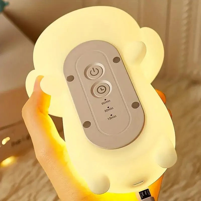 3D Silicon Puppy Night Lamp - Bear Hugs