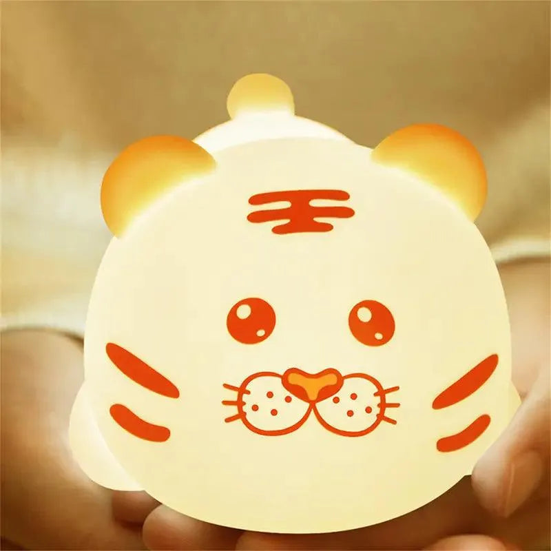 3D Silicon Tiger Night Lamp - Bear Hugs