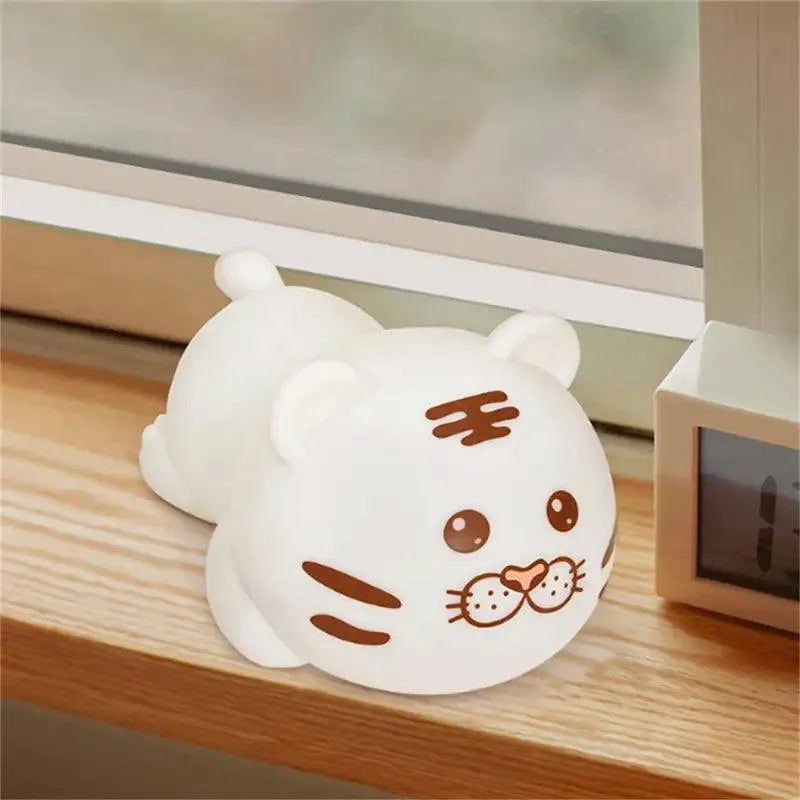 3D Silicon Tiger Night Lamp - Bear Hugs