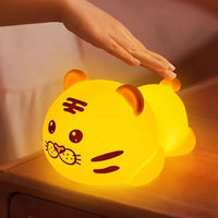 3D Silicon Tiger Night Lamp - Bear Hugs