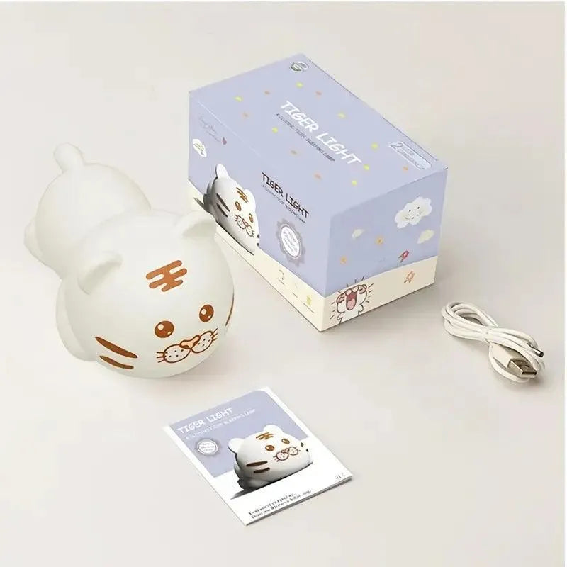 3D Silicon Tiger Night Lamp - Bear Hugs