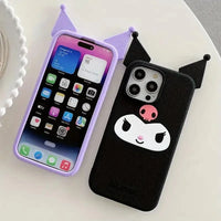 3D Slim Kuromi Phone Case (For iPhones) - Bear Hugs