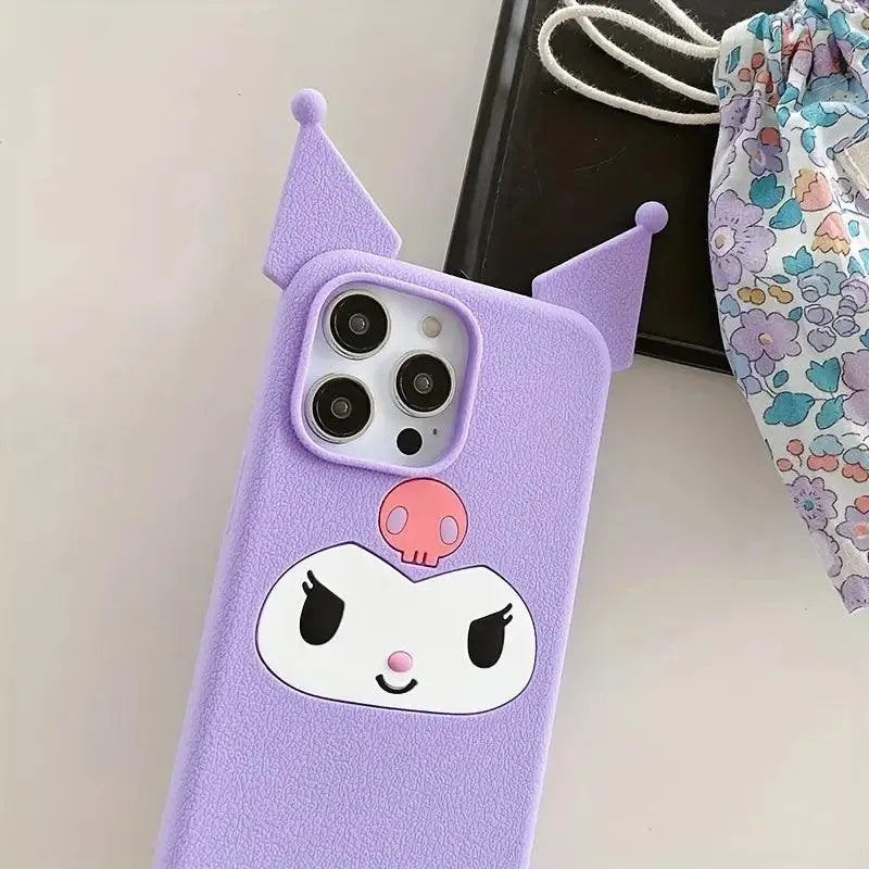 3D Slim Kuromi Phone Case (For iPhones) - Bear Hugs