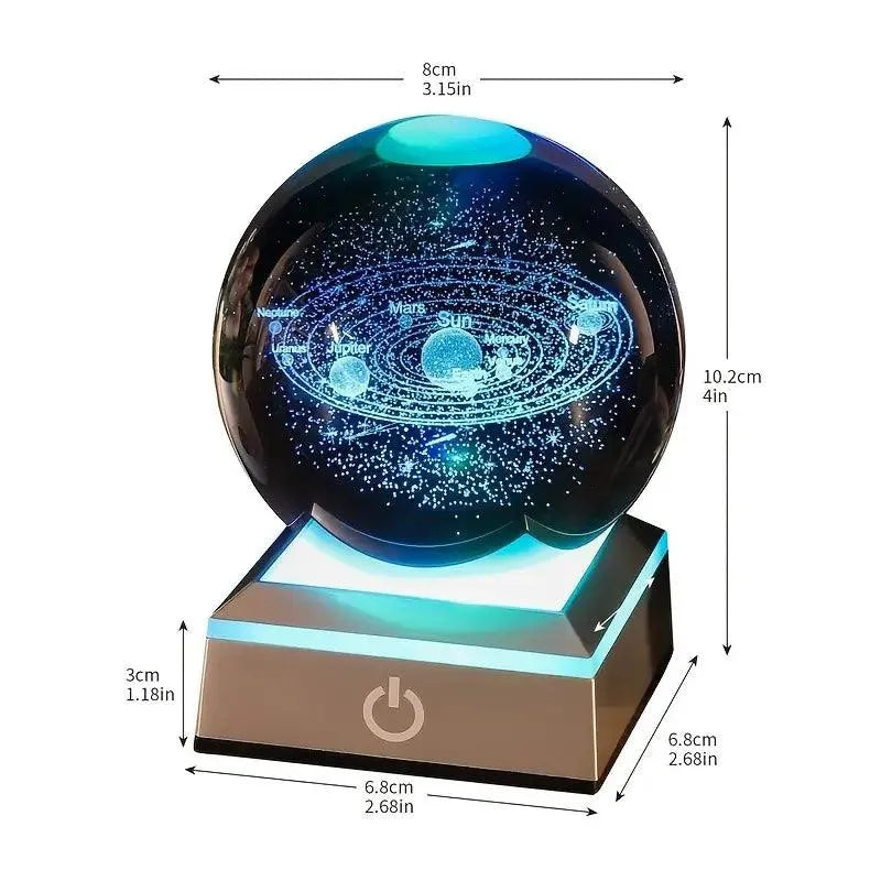 3D Solar System Galaxy Sphere Ball - Bear Hugs