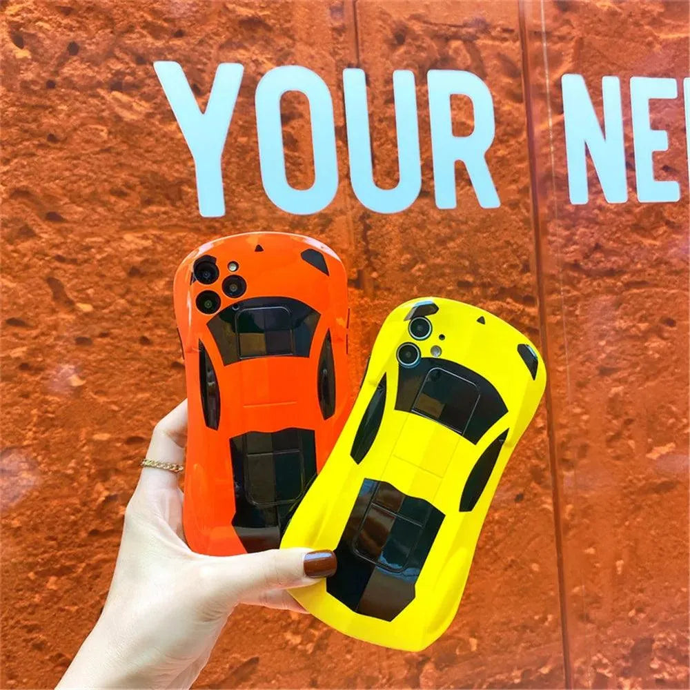 3D Sports Car Phone Case (For iPhones) - Bear Hugs