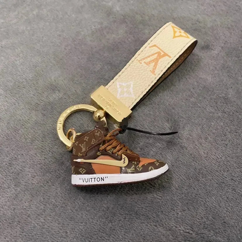 Monogram Kick Premium Sneaker Keychain