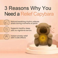 Capybara Musical Breathing Teddy Plushie