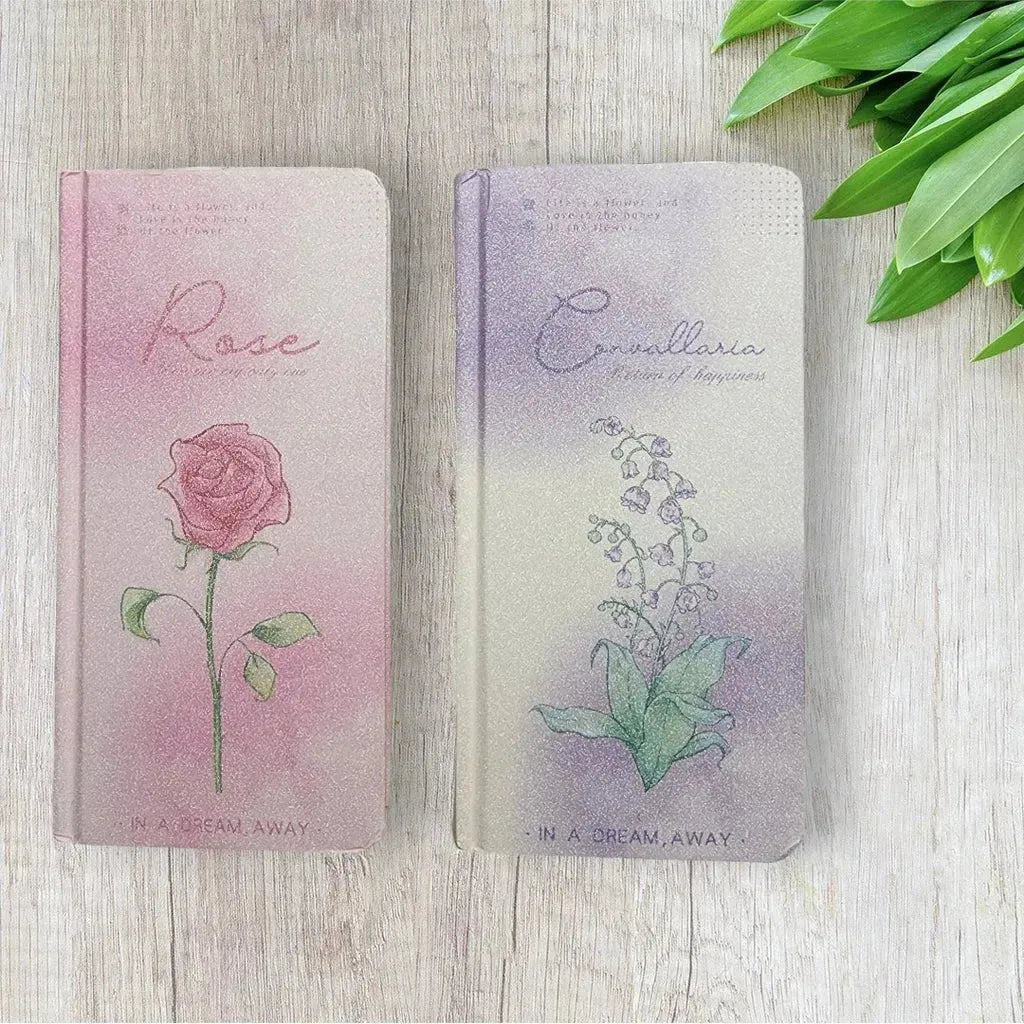 Gradient Flower Planner Notebook