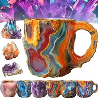 Luxury Natural Mineral Crystal Mug (400 ml)