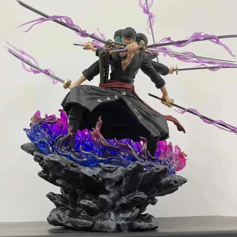 One Piece Zoro Figure Wano Onigashima Figure (40 cm)