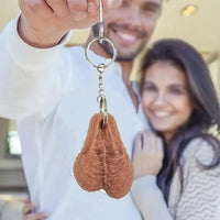 Balls to You Novelty Keychain