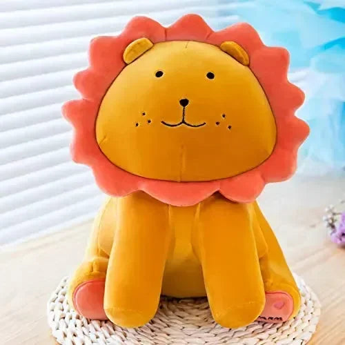 Peluche Lion à Crinière Ensoleillée (30 cm) 