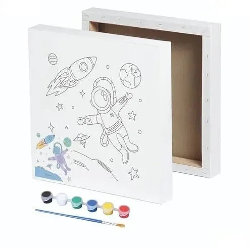Blank Artistic Pre-Drawn Canvas Set (6x6)