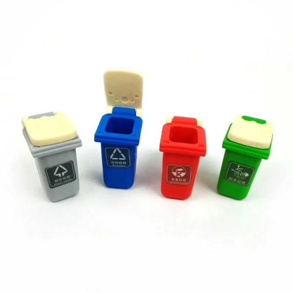 Clean Sweep Dustbin Eraser Set