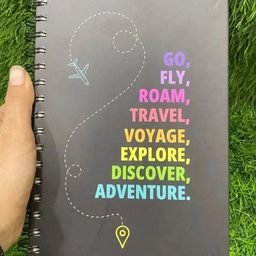 Wanderlust Whispers A5 Diary