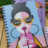 Girl Boss A5 Notebook