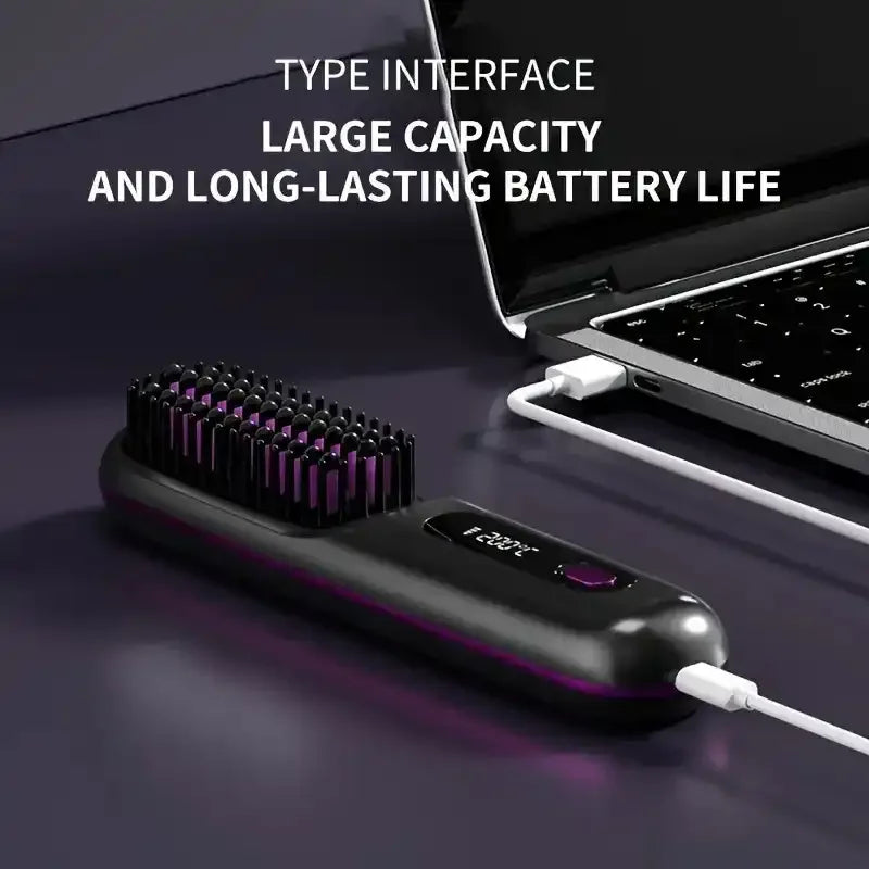 Sleek & Go Wireless Hair Straightener Comb