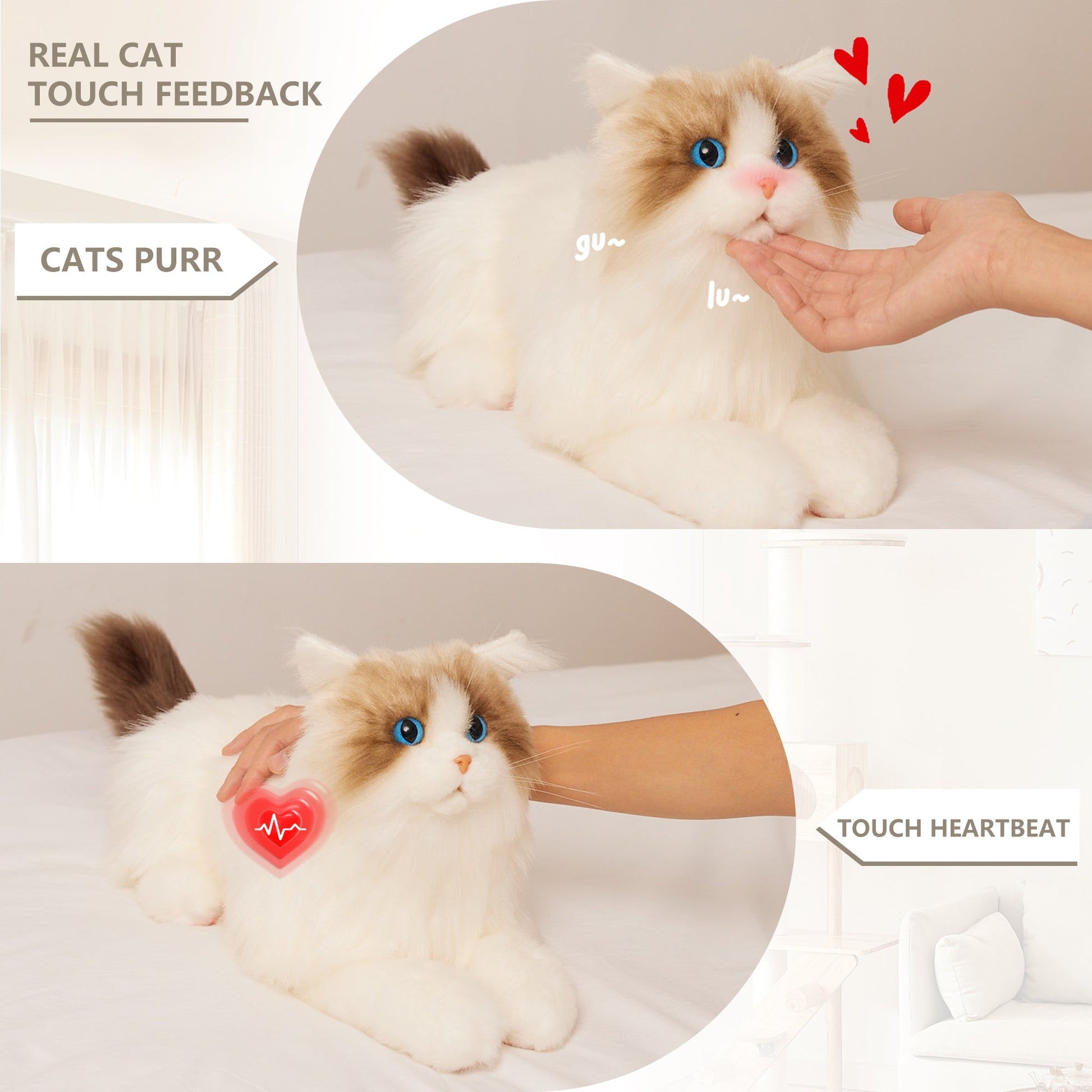 MateCat1.1 Robot Cat – Companion Toy for Sensory Comfort - Bear Hugs
