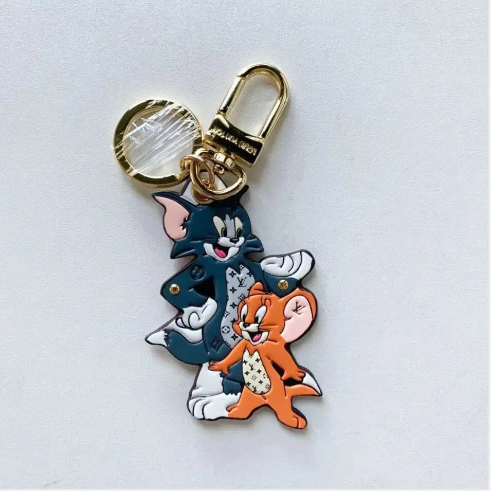 Monogram T&J Mischief Makers Keychain