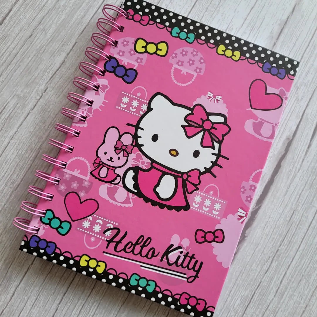 Kawaii Hello Kitty A5 Spiral Notebook