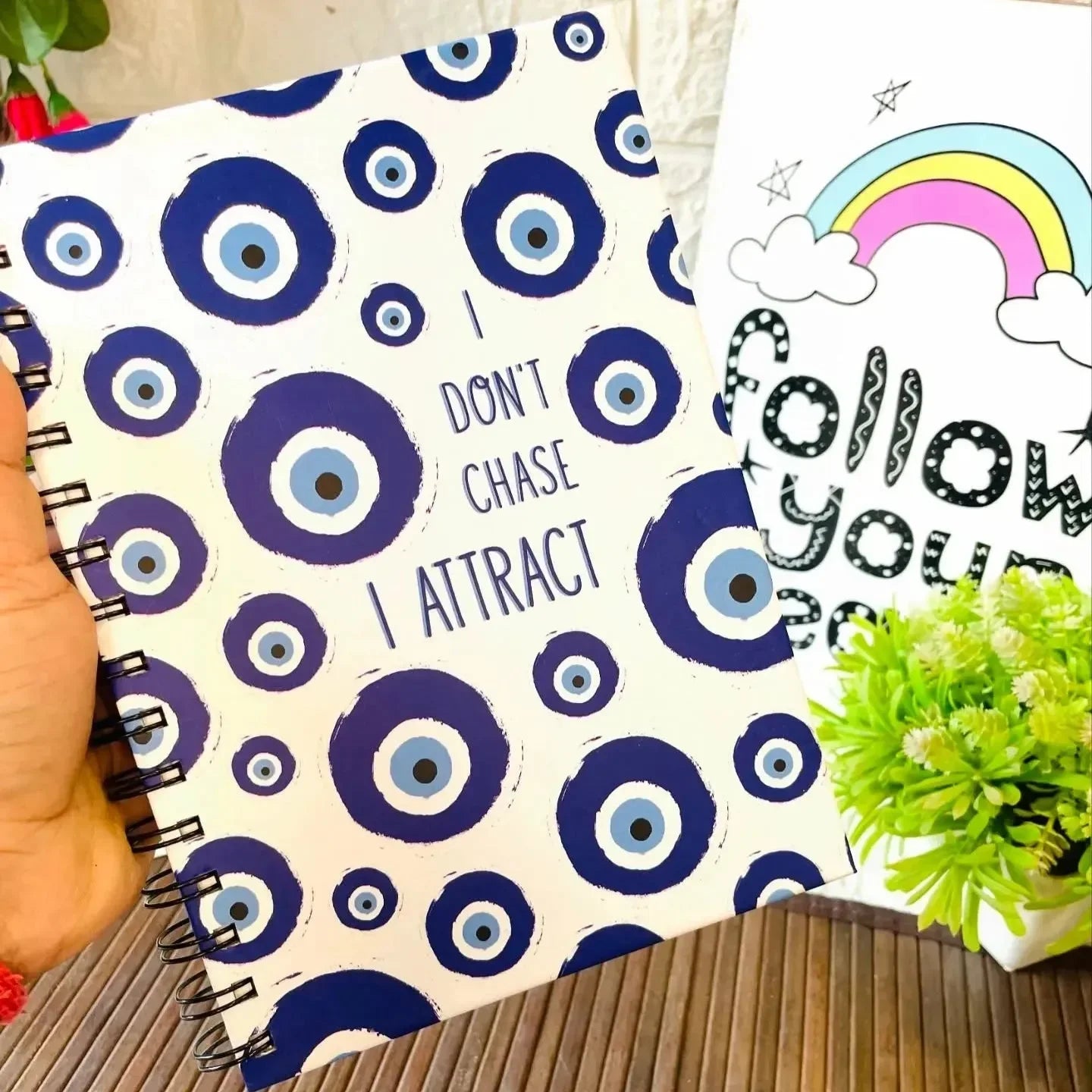 Evil Eye Spiral A5 Diary