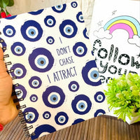 Evil Eye Spiral A5 Diary