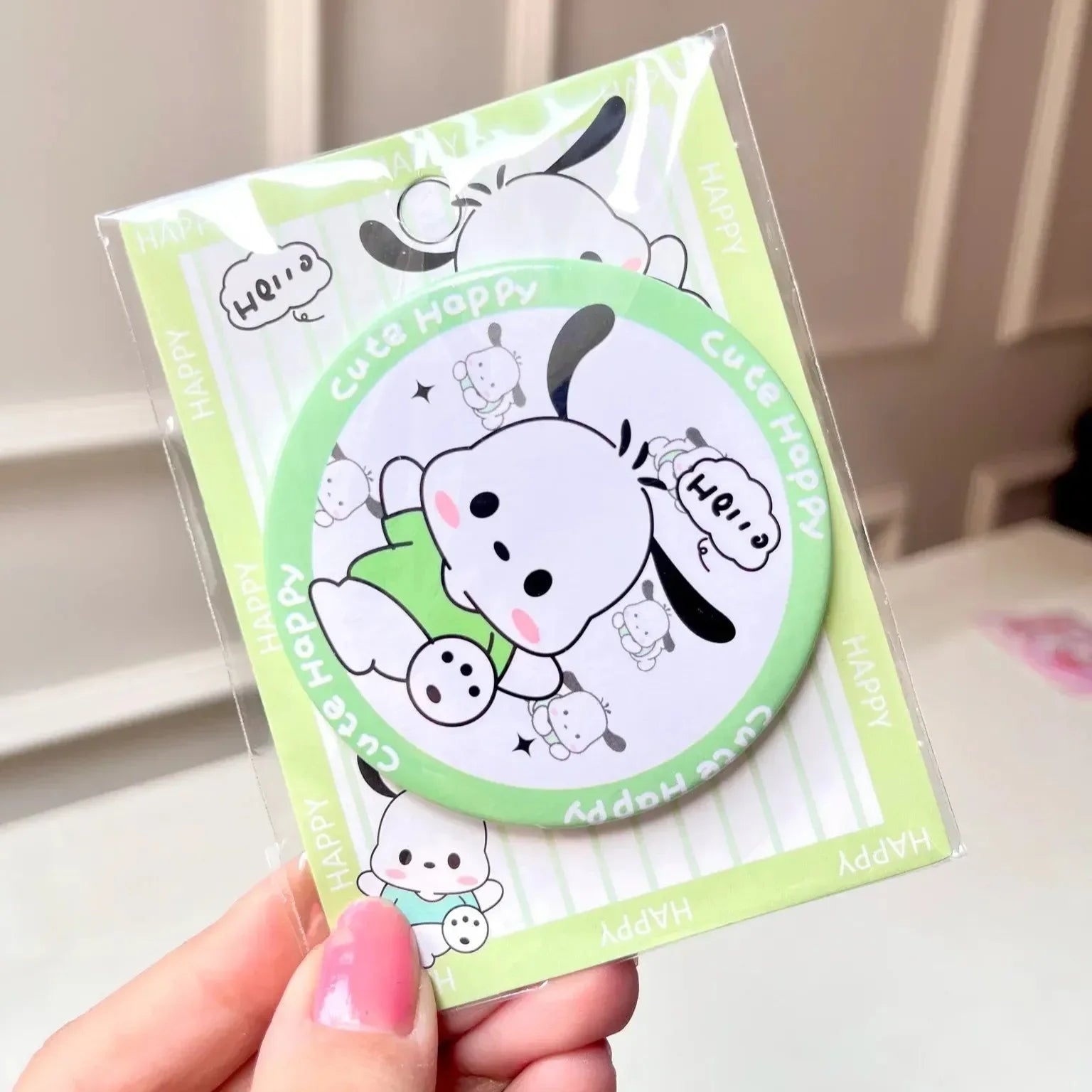 Sanliou Sparkle Pocket Makeup Mirror