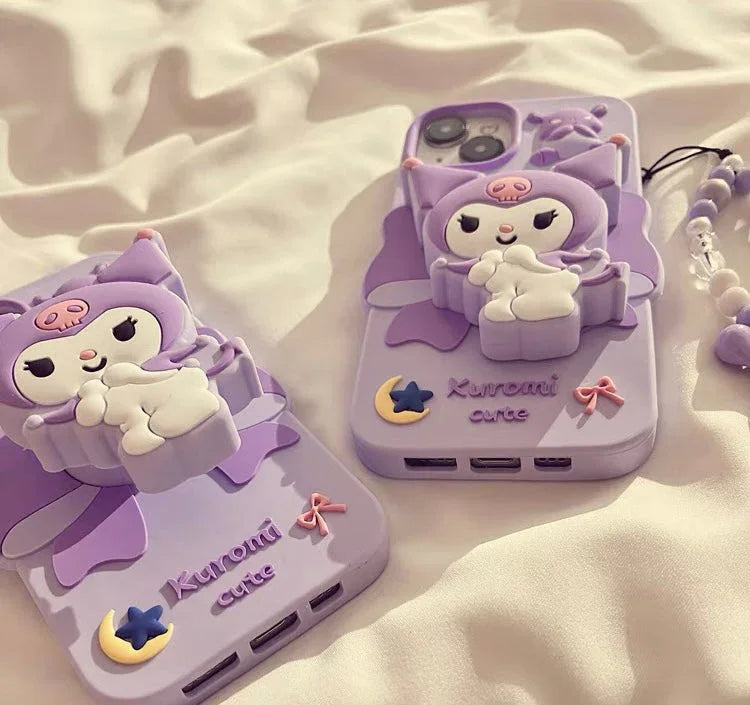 Cute Purple Phone Case for iPhone 11/12/12pro max/13/13pro/13pro max/14/14pro/14pro max/15/15pro/15pro max PN6929 - Bear Hugs