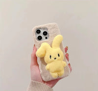 Rabbit Soft Phone Case for iPhone 11/11pro/11pro max/12/12pro/12pro max/13/13pro/13pro max/14/14pro/14plus/14pro max/15/15pro/15pro max/15plus/16/16pro/16pro max PN6863 - Bear Hugs