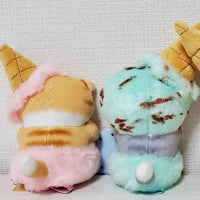 Mofusand Ice Cream Kitty Keychain