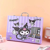 Mischief Masterpiece Kuromi Art Suitcase (113 Pieces)