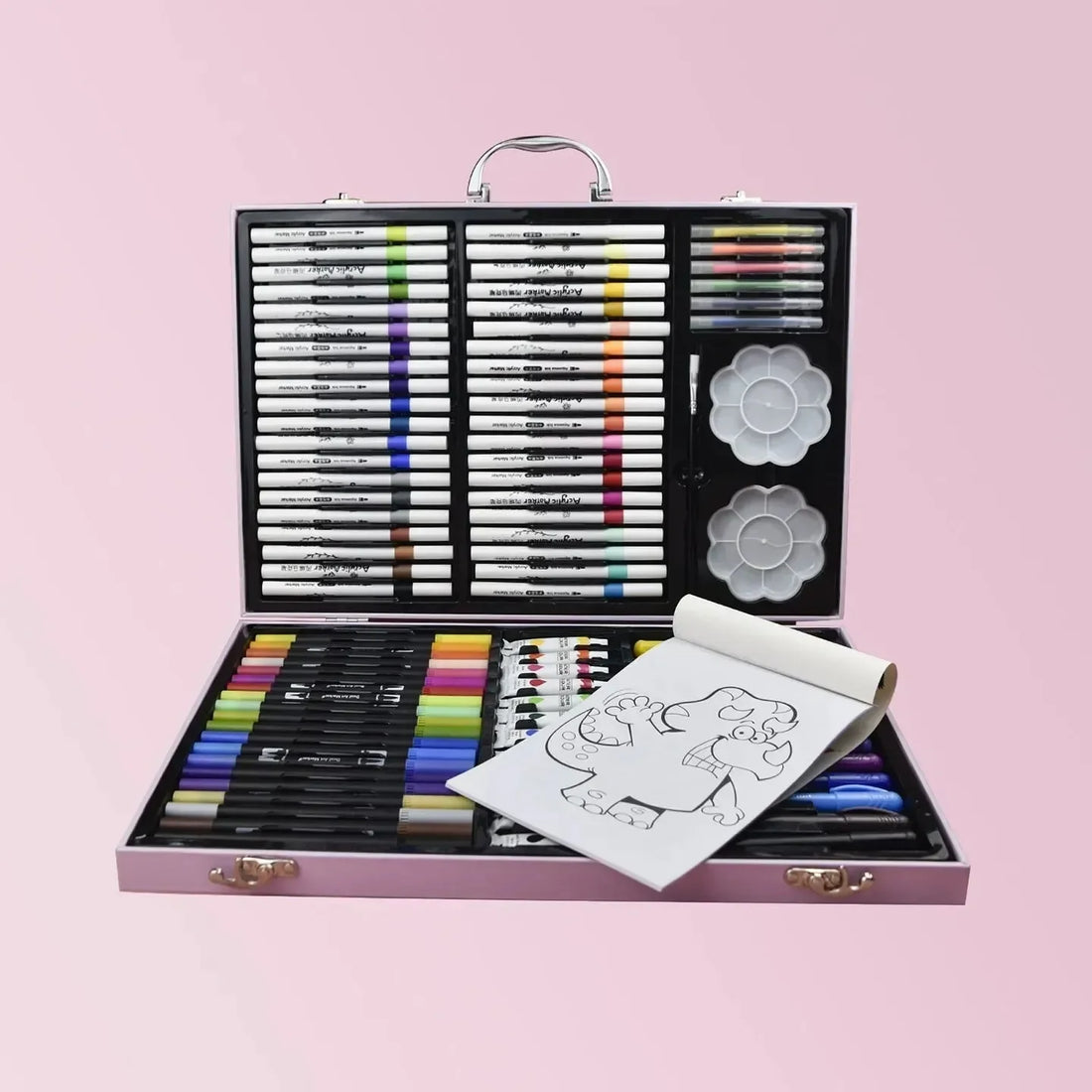 Mischief Masterpiece Kuromi Art Suitcase (113 Pieces)