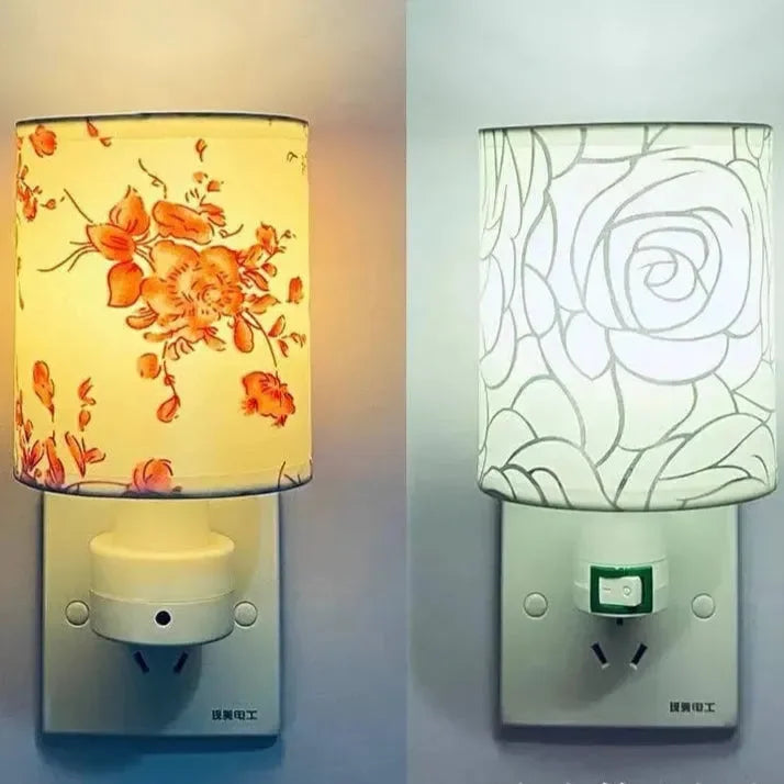 Socket Bloom Floral Plug-In Night Light