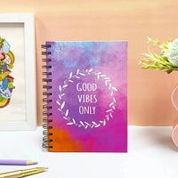 Good Vibes Only A5 Notebook